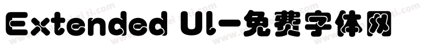 Extended Ul字体转换